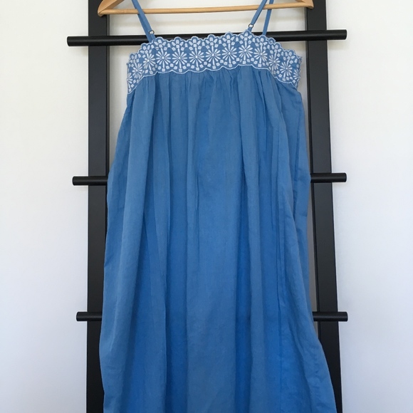 📦Free People Maxi Sundress w/Eyelet Embroidery - Picture 2 of 6